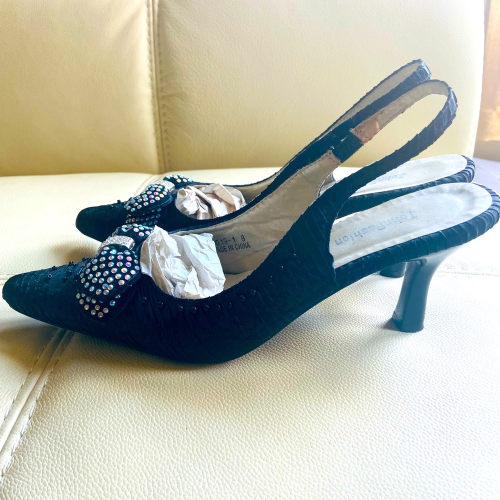 New Gently Worn Fashion Heels, Size 8